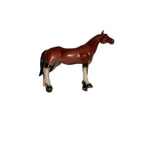 Vintage Toy Horse Imperial Toy 1975 Hong Kong Brown